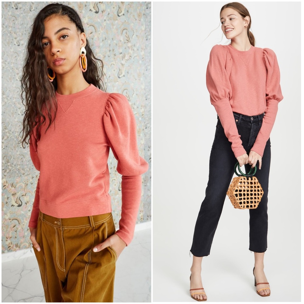 Ulla Johnson Philo French Terry Pullover